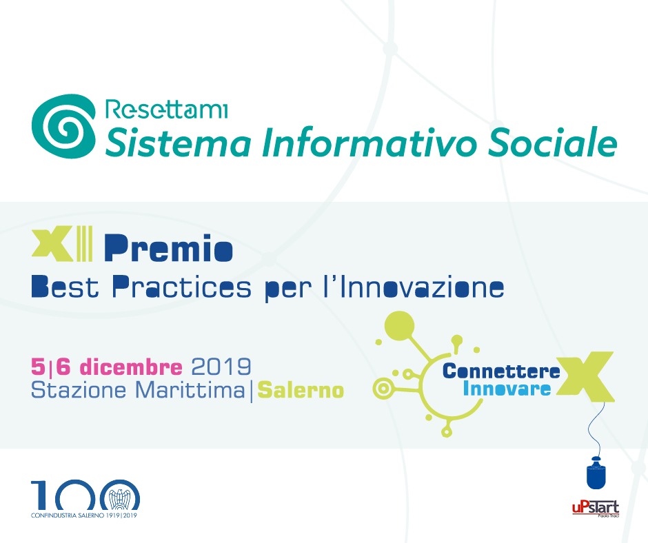 Read more about the article CLE al Premio Best Practices per l’Innovazione di Confindustria Salerno anche con Resettami SIS