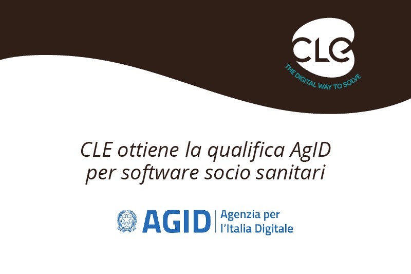 Read more about the article CLE ottiene la qualifica AgID per software socio-sanitari