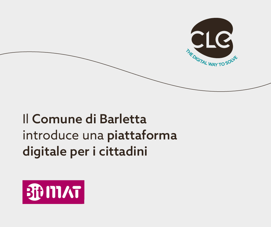 You are currently viewing Su Bitmat. Con il supporto di CLE il Comune di Barletta presenta la piattaforma digitale che consente ai cittadini di inviare proposte alle varie misure del PNRR