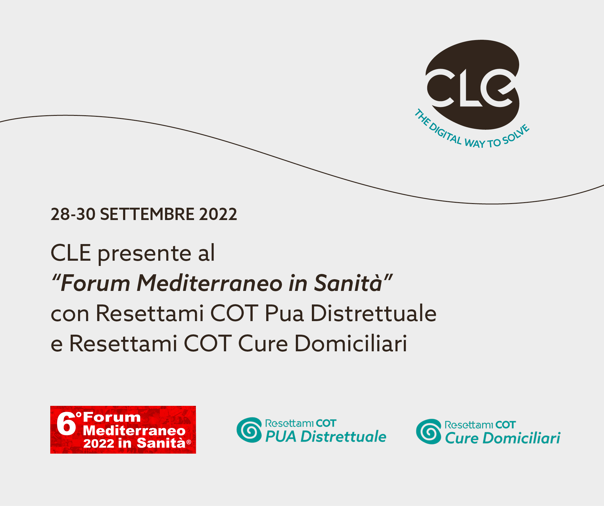 You are currently viewing CLE presente al Forum Mediterraneo in Sanità 2022